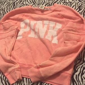 VS PINK Crop Sweatshirt